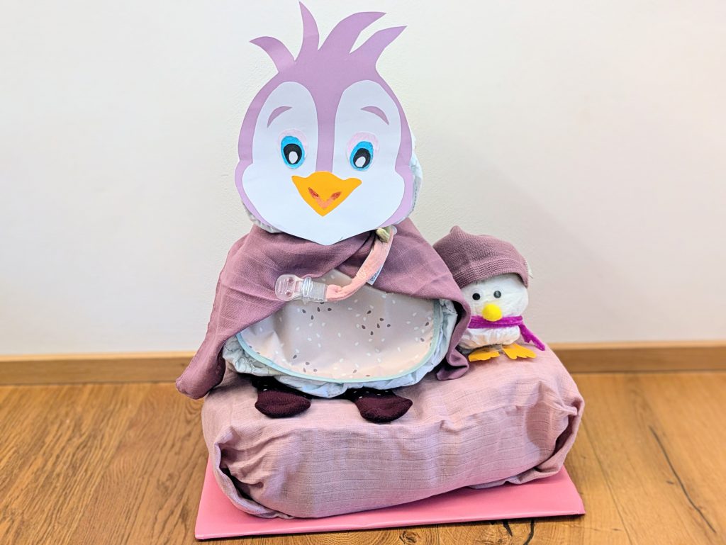 Windelpinguin, Windeltorte, Pinguin,Windelgeschenk